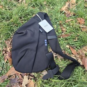 Black Sling Bag by ONS
